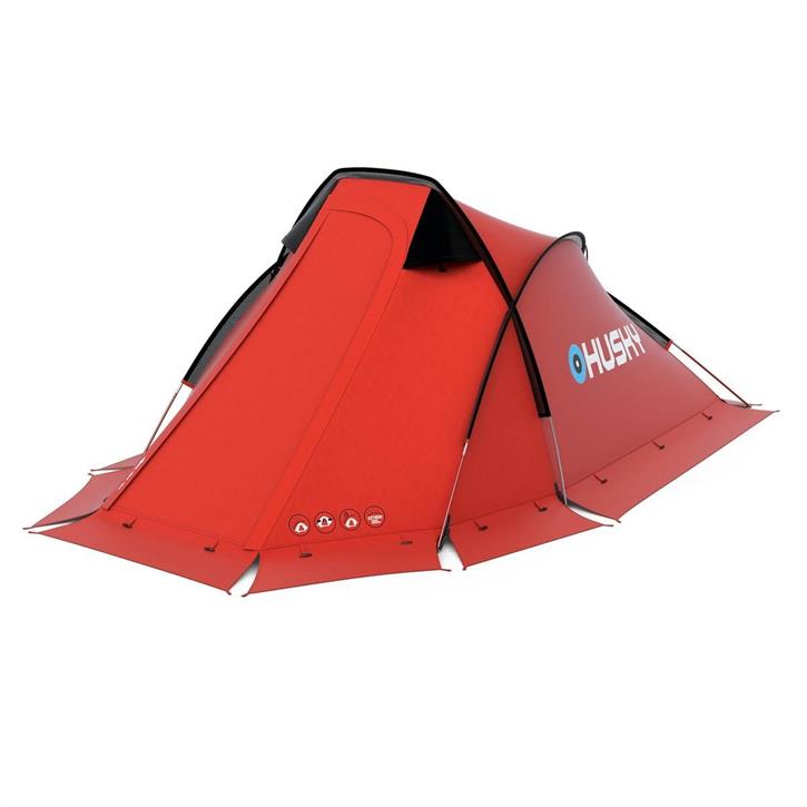 HUSKY Flame 2 Kişilik Çadır (Kırmızı)