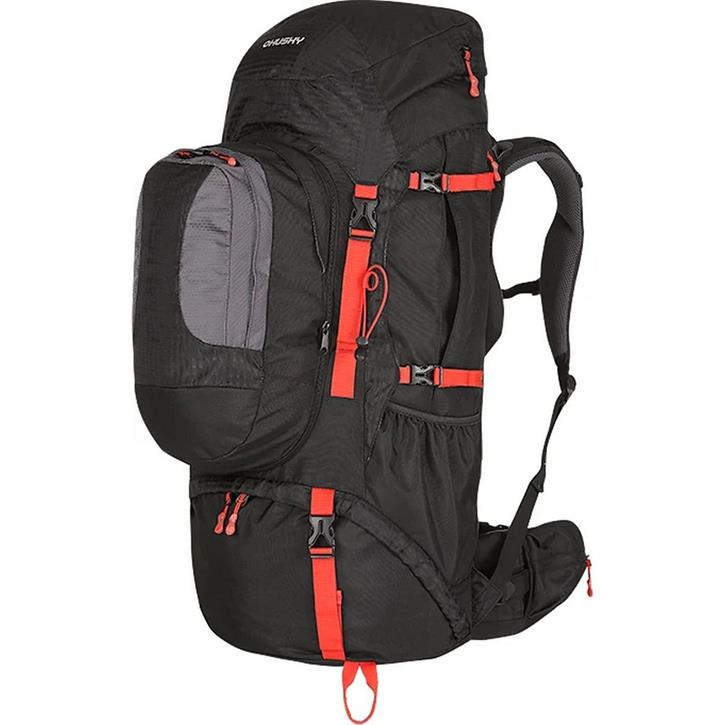 HUSKY Samont 60+10 Lt Sırt Çantası (Siyah)