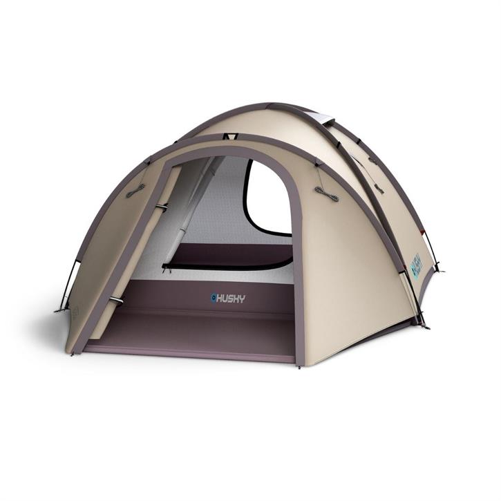 HUSKY Bizon Plus 3 Kişilik Çadır (A.Kahve)
