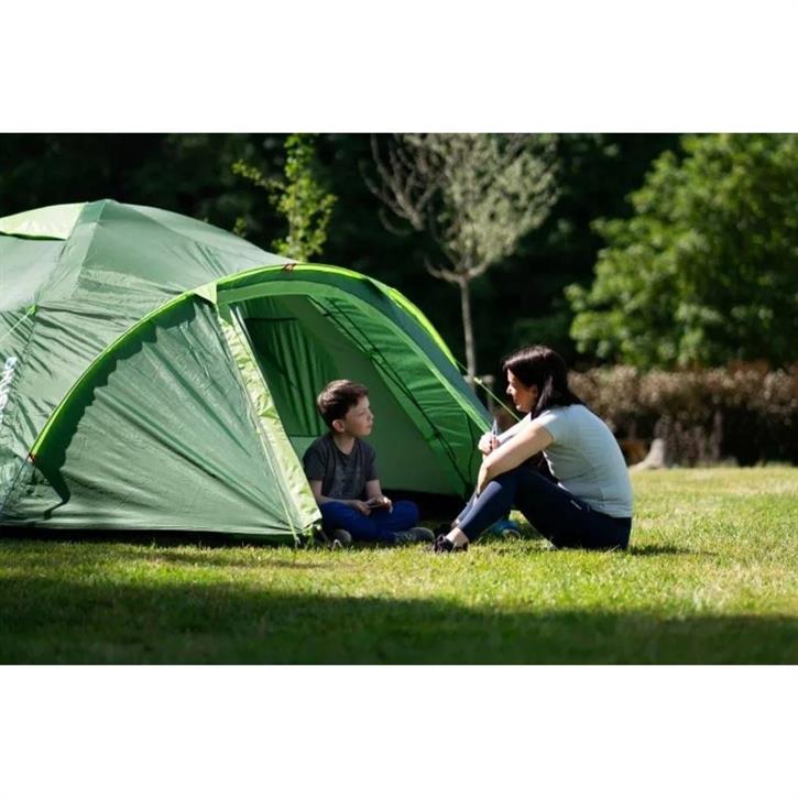 HUSKY Bizon Plus 4 Kişilik Çadır (Yeşil)