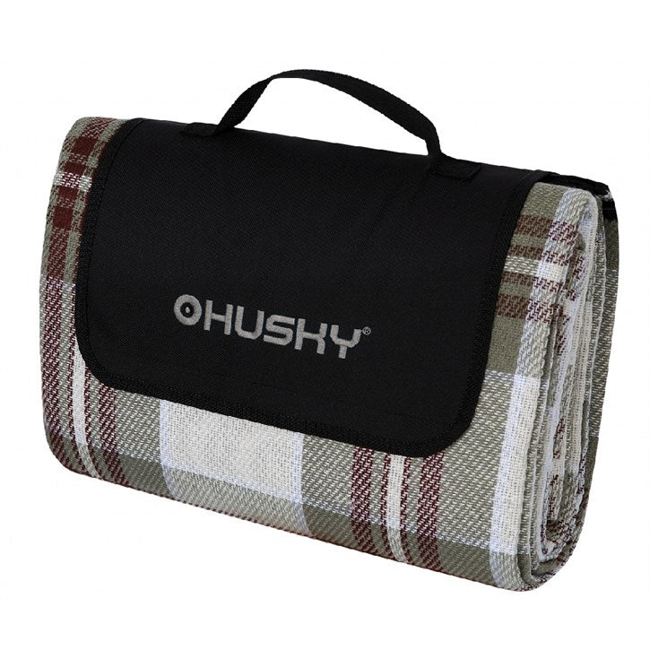 HUSKY Covery 150 Piknik/Kamp Örtüsü (Bordo / Gri)
