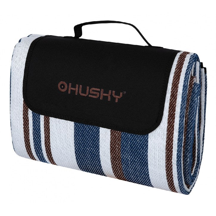HUSKY Covery 200 Piknik/Kamp Örtüsü (Mavi / Kahve)