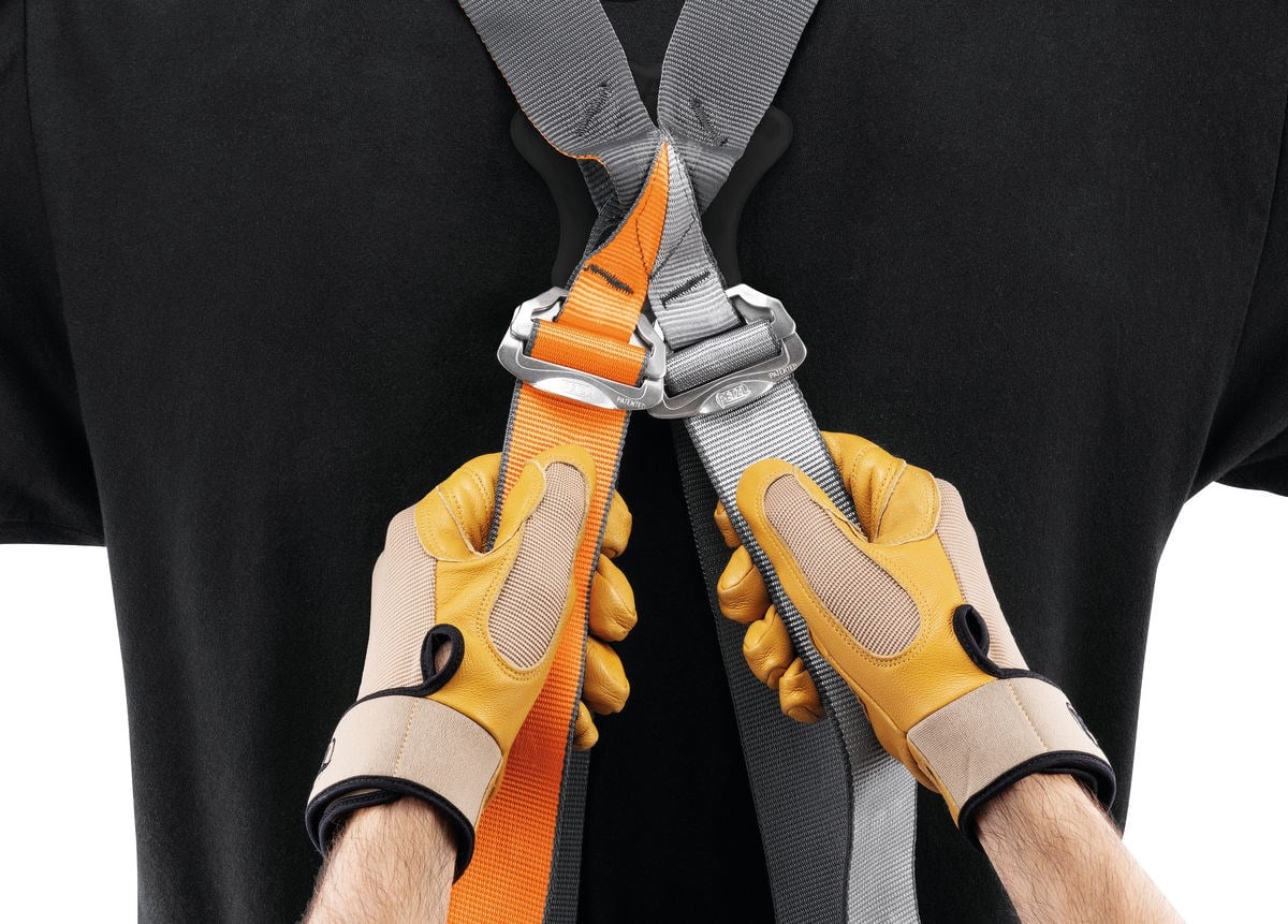 PETZL SWAN FREEFALL Emniyet Kemeri - Paslanmaz Çelik