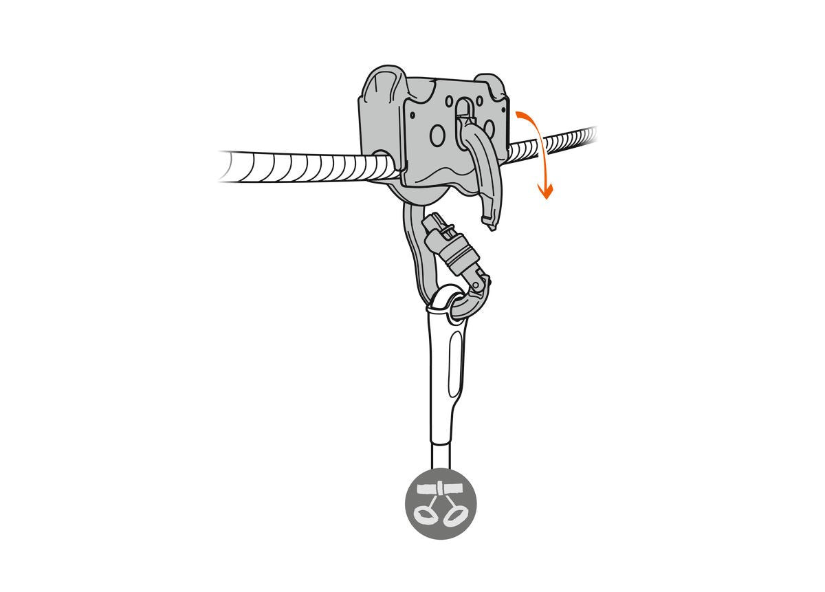 PETZL TRAC GUIDE Makara