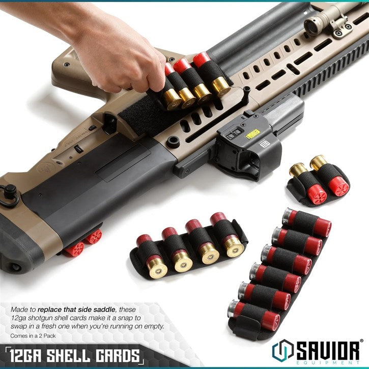SAVIOR 6'lı 12 Kalibre Fişek Kılıfı (Toprak) (2'li)