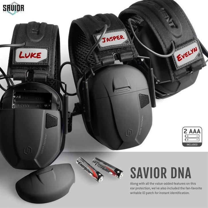 SAVIOR APOLLO Elektronik Atış Kulaklığı (Mat Siyah)