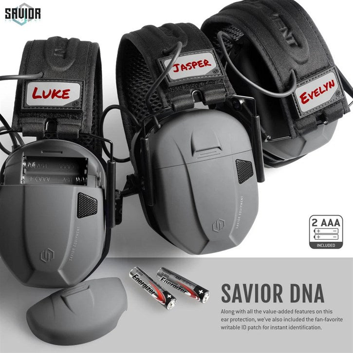SAVIOR APOLLO Elektronik Atış Kulaklığı (Mat Gri)