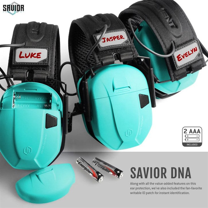 SAVIOR APOLLO Elektronik Atış Kulaklığı (Turkuaz)