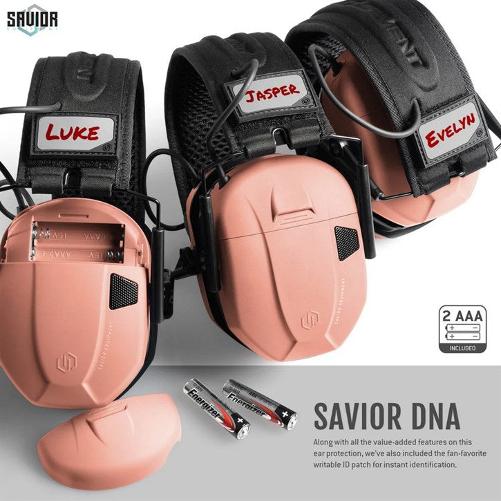 SAVIOR APOLLO Elektronik Atış Kulaklığı (Somon)