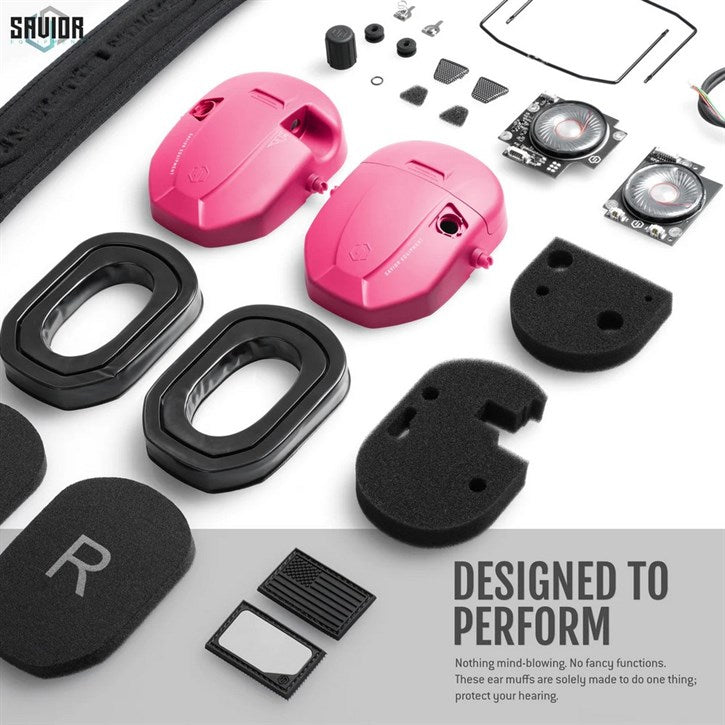 SAVIOR APOLLO Elektronik Atış Kulaklığı (Pembe)