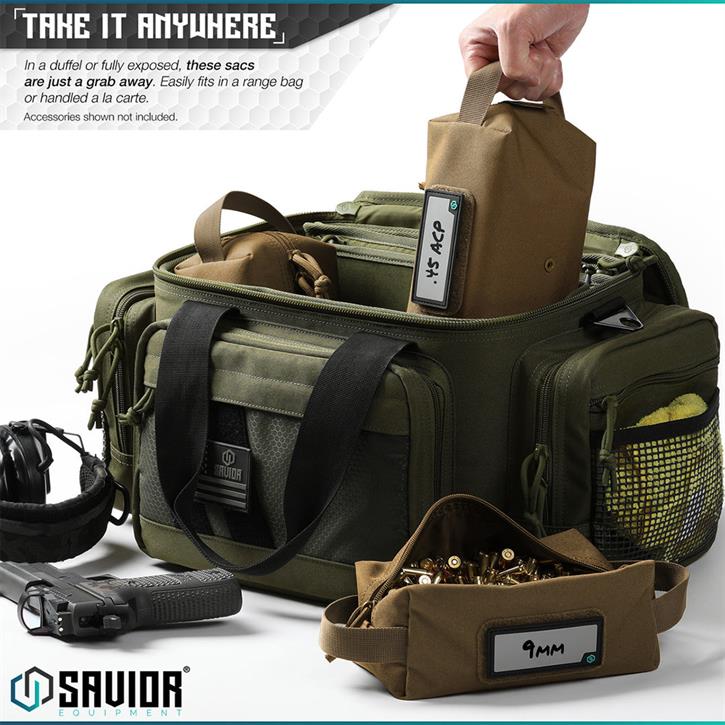 SAVIOR LOOSE SAC Mühimmat Çantası (4'lü) (Toprak)