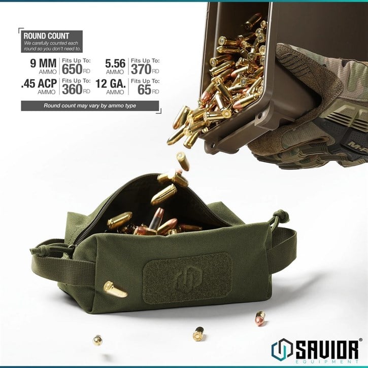 SAVIOR LOOSE SAC Mühimmat Çantası (4'lü) (K.Yeşil)