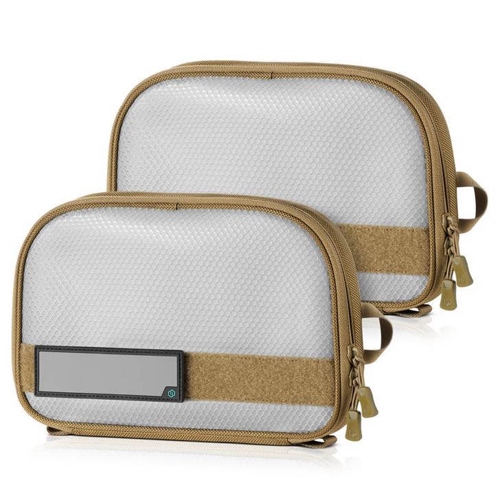 SAVIOR PRO CORE Aksesuar Çantası (2'li Paket) 11 x 7 (Toprak)