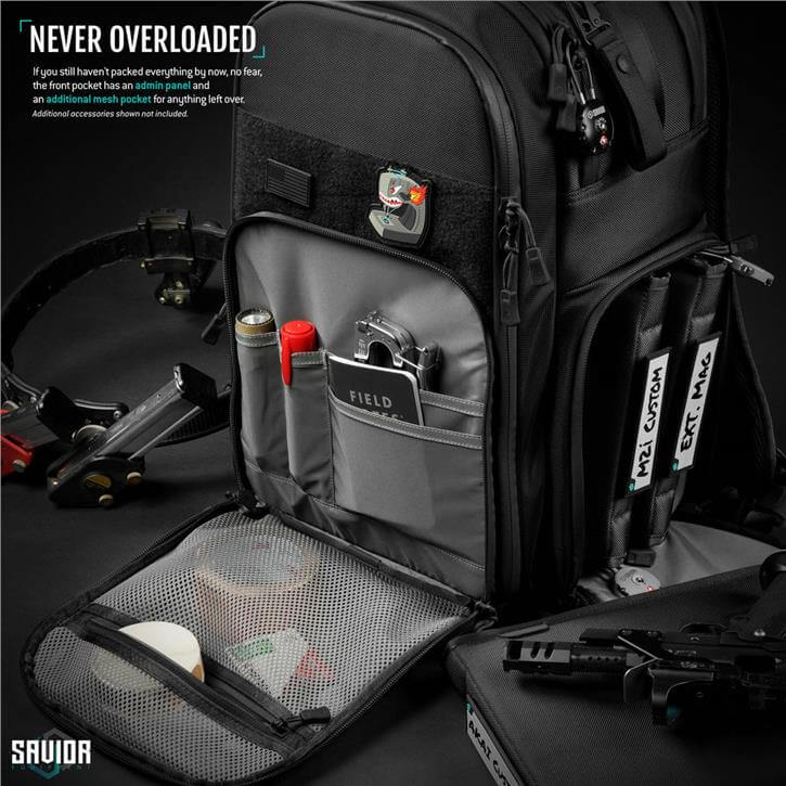 SAVIOR PRO S.E.M.A. Tabanca Sırt Çantası (Siyah)