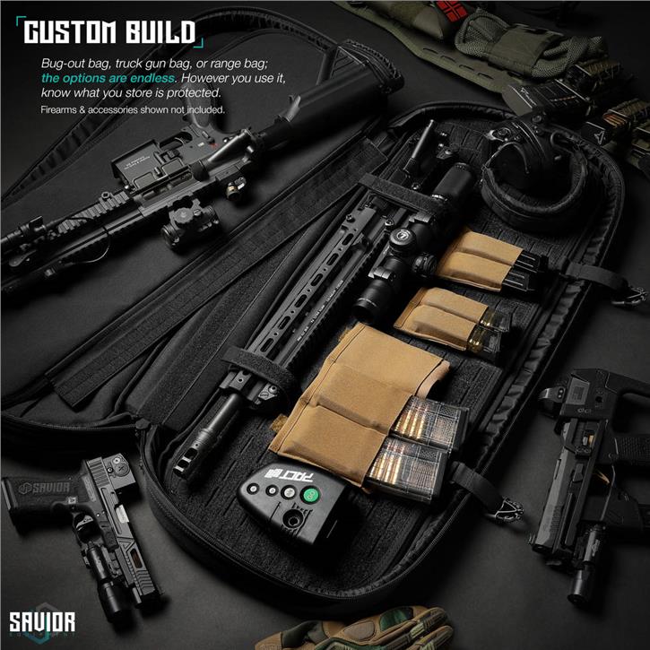 SAVIOR SPECIALIST COVERT Tekli Tüfek Çantası 30" (Siyah)