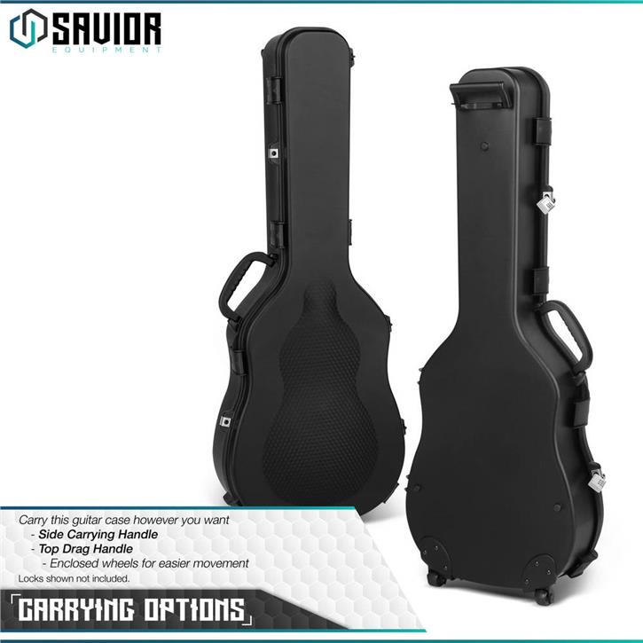 SAVIOR ULTIMATE GUITAR Tekli Tüfek Çantası (Siyah)