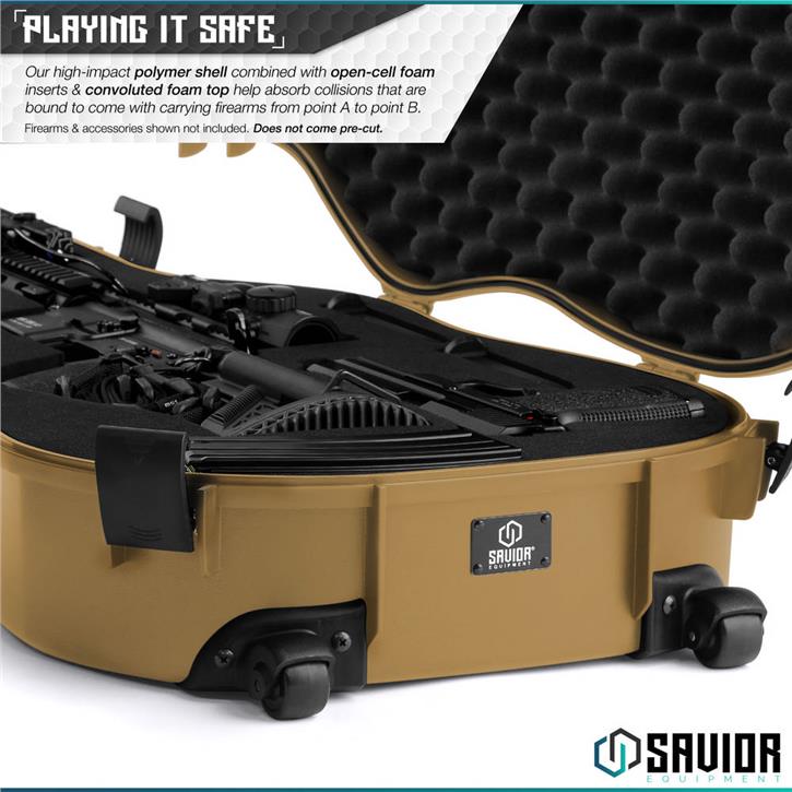SAVIOR ULTIMATE GUITAR Tekli Tüfek Çantası (Toprak)