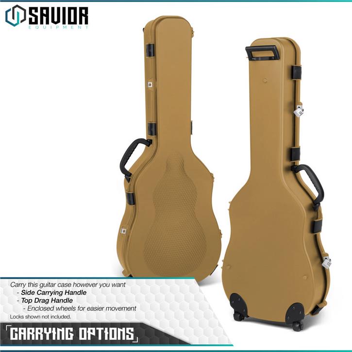 SAVIOR ULTIMATE GUITAR Tekli Tüfek Çantası (Toprak)