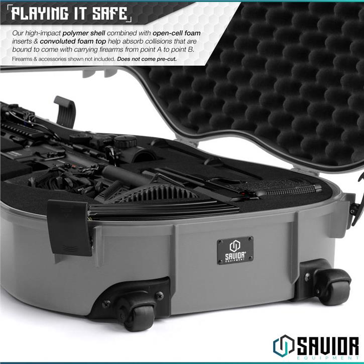 SAVIOR ULTIMATE GUITAR Tekli Tüfek Çantası (Gri)