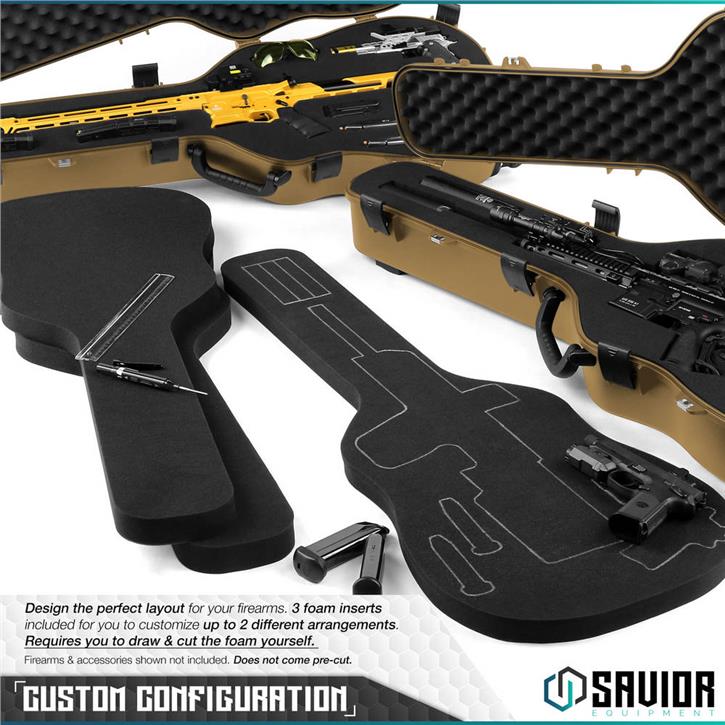 SAVIOR ULTIMATE GUITAR Tekli Tüfek Çantası (Toprak)