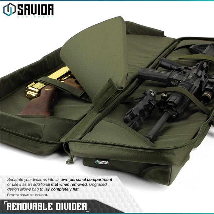 SAVIOR URBAN WARFARE Çift Kapasiteli Tüfek Çantası 42" (K.Yeşil)