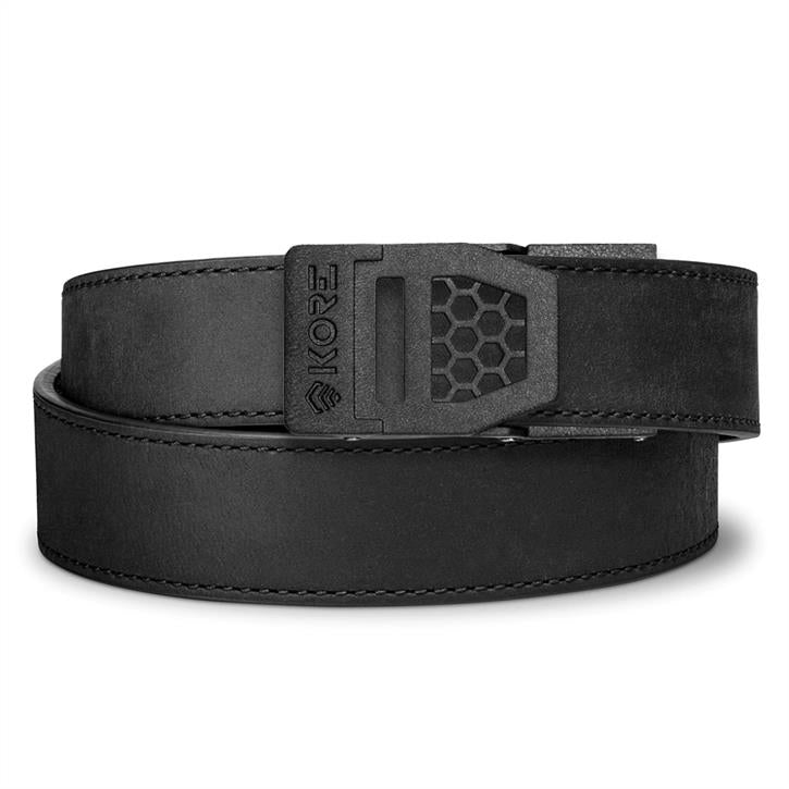 KORE 1.5" Bufalo Derisi X6 Taktik Kemer [Siyah Toka]