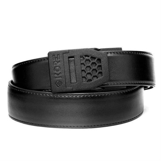 KORE 1.5" Deri X6 Taktik Kemer [Siyah Toka]