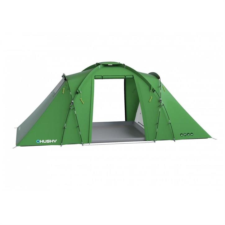 HUSKY Boston Dural 4 Kişilik Çadır (Yeşil)