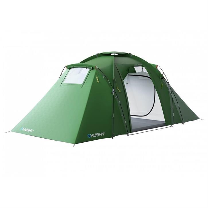 HUSKY Boston Dural 4 Kişilik Çadır (Yeşil)