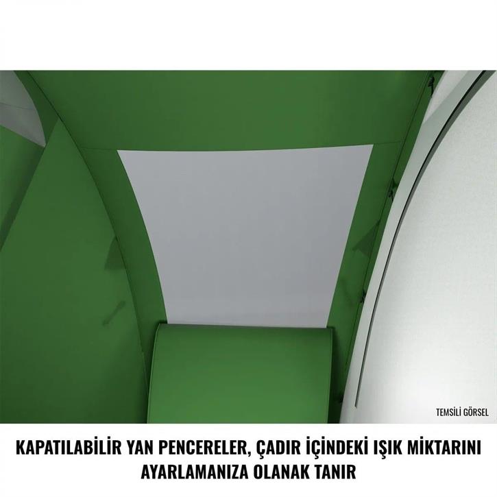 HUSKY Caravan 12 5 Kişilik Çadır (Yeşil)