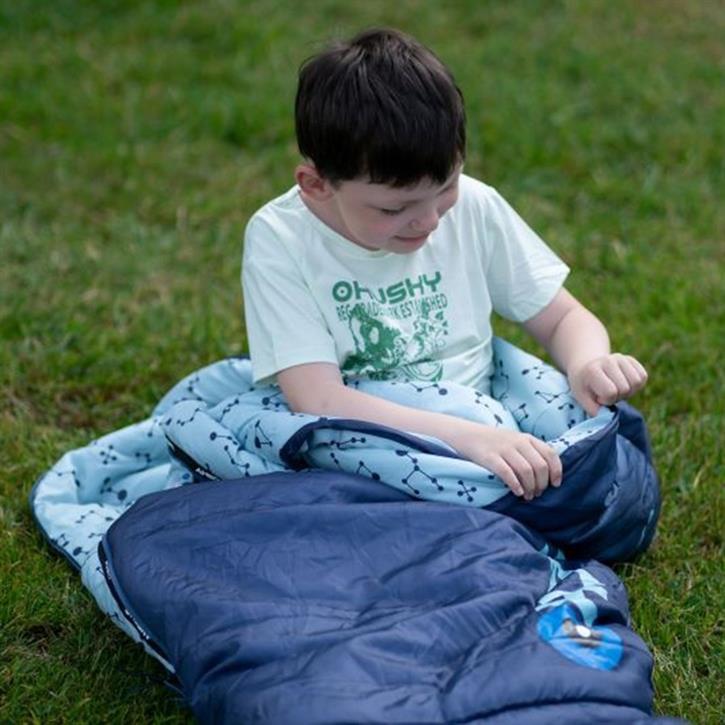 HUSKY Kids Magic -15C Çocuk Uyku Tulumu (Lacivert/Hardal)