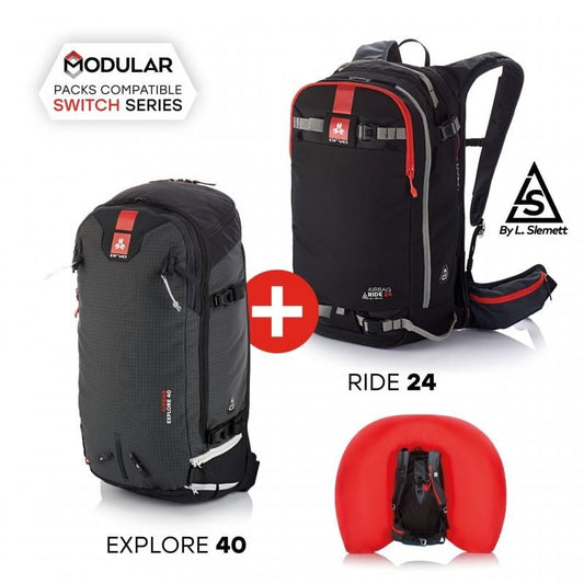 ARVA SWITCH Çanta Seti (RIDE24+EXPLORE40)