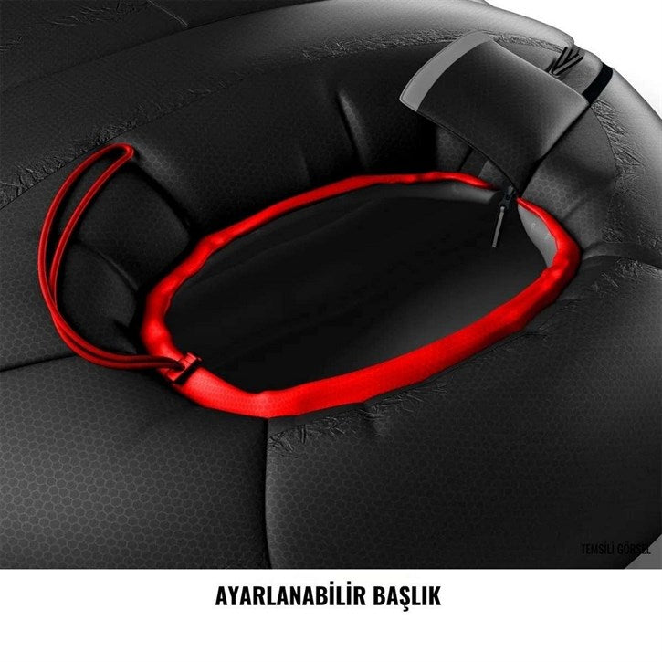 HUSKY Dopy -25C Kuş Tüyü Uyku Tulumu (Mavi / Gri)