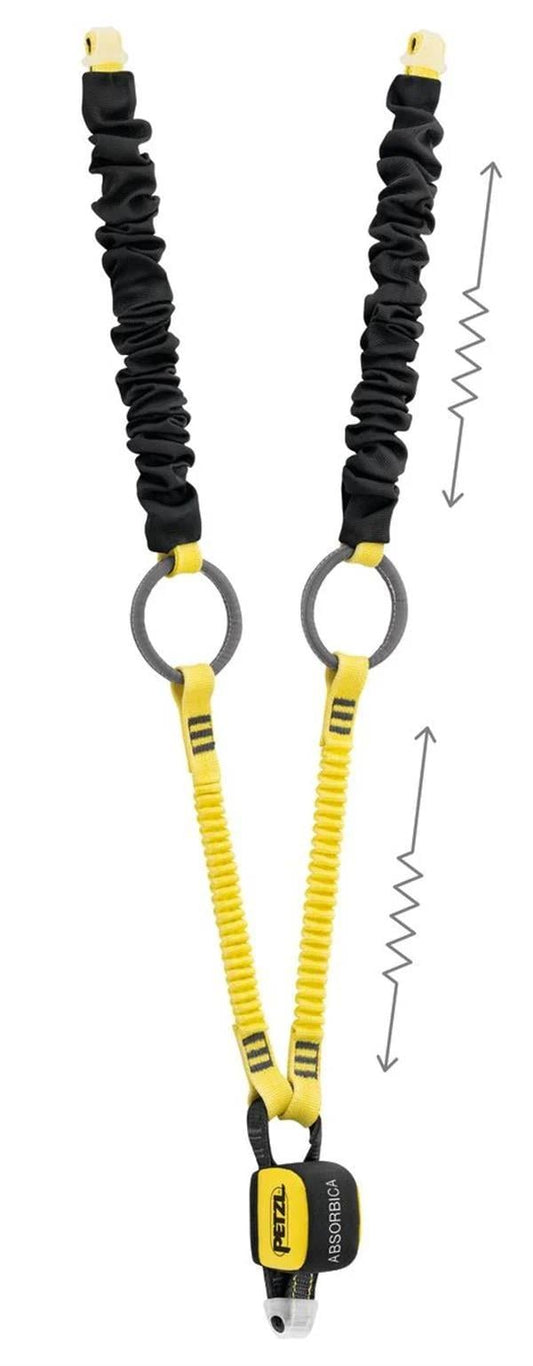 PETZL ABSORBICA-Y TIE BACK Lanyard