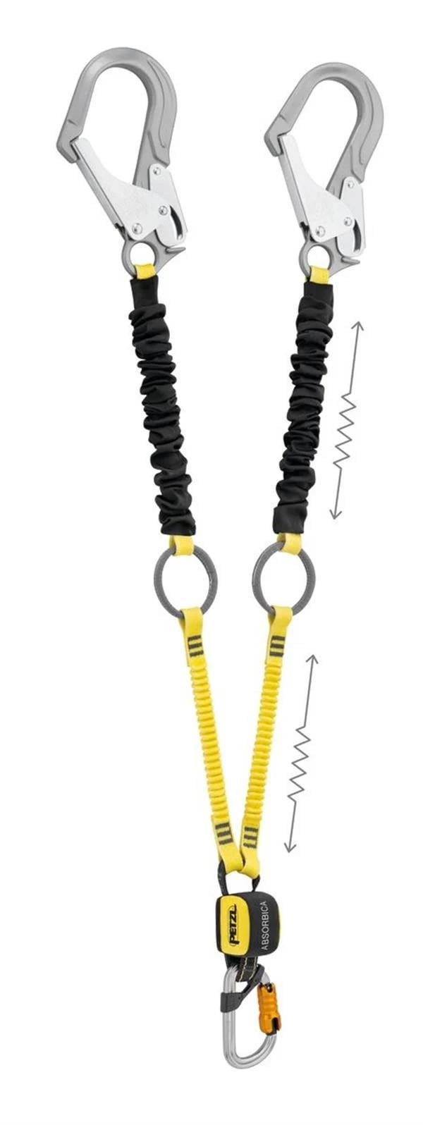 PETZL ABSORBICA-Y TIE BACK Lanyard