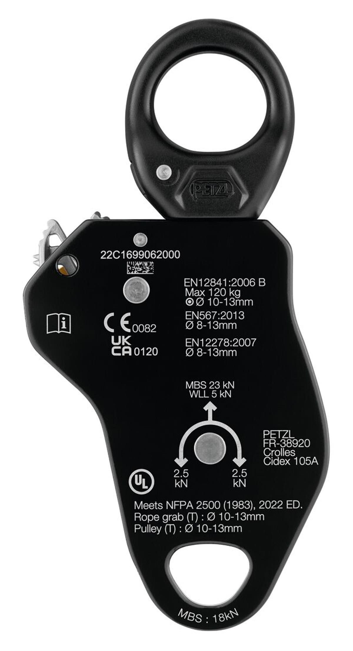PETZL PRO TRAXION Kilitli Makara