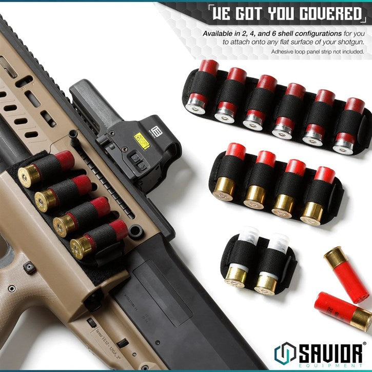 SAVIOR 6'lı 12 Kalibre Fişek Kılıfı (Gri) (2'li)