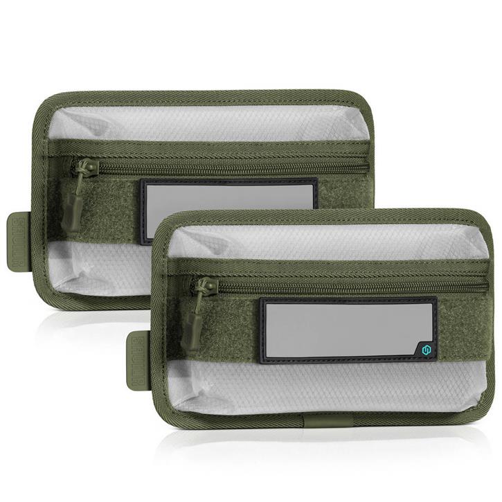 SAVIOR CORE LITE Aksesuar Çantası (2'li) 9 x 5 (K.Yeşil)