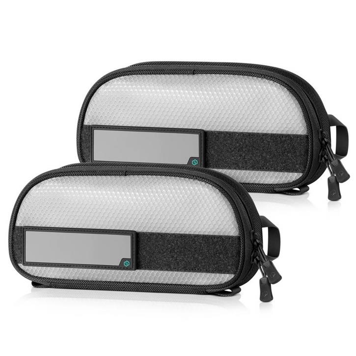 SAVIOR PRO CORE Aksesuar Çantası (2'li) 10 x 5 (Siyah)