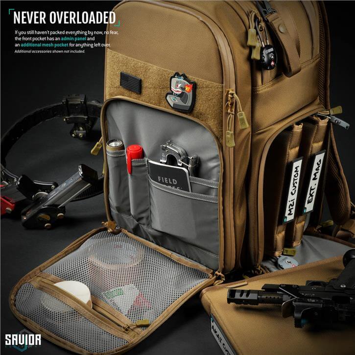 SAVIOR PRO S.E.M.A. Tabanca Sırt Çantası (Toprak)