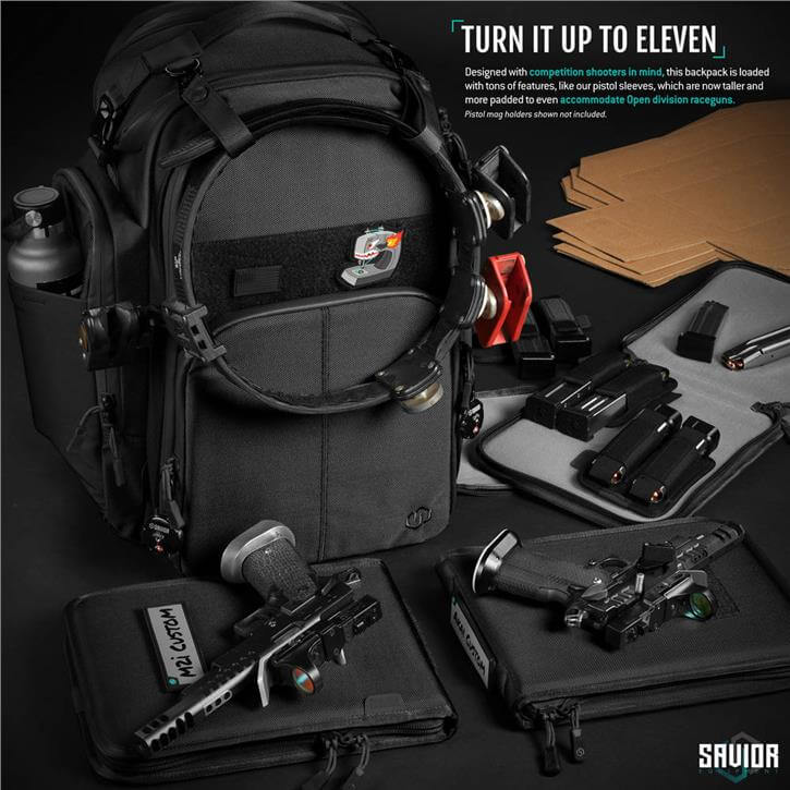 SAVIOR PRO S.E.M.A. Tabanca Sırt Çantası (Siyah)