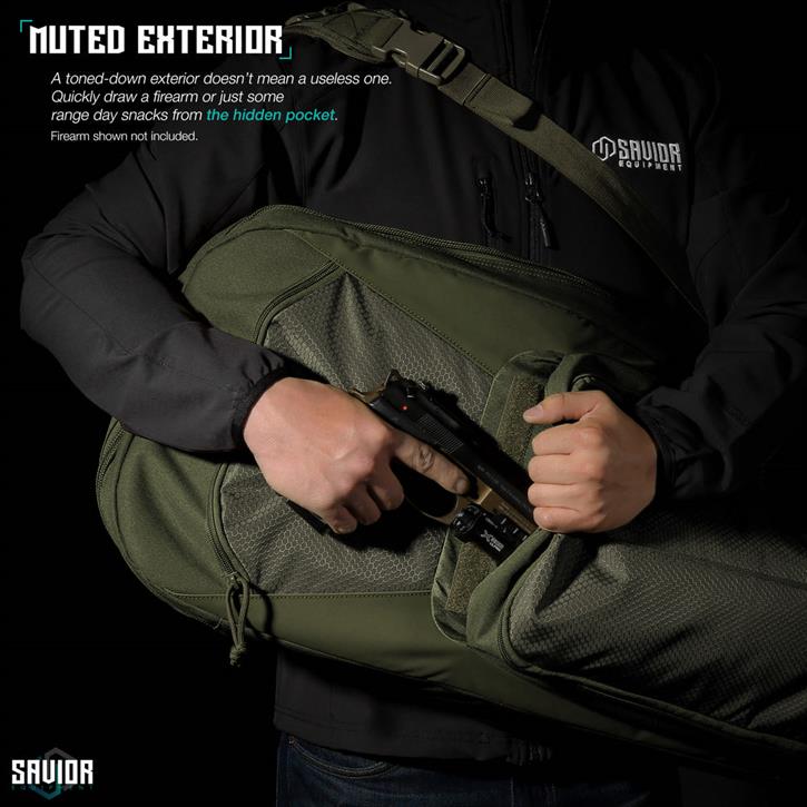 SAVIOR SPECIALIST COVERT Tekli Tüfek Çantası 38" (K.Yeşil)