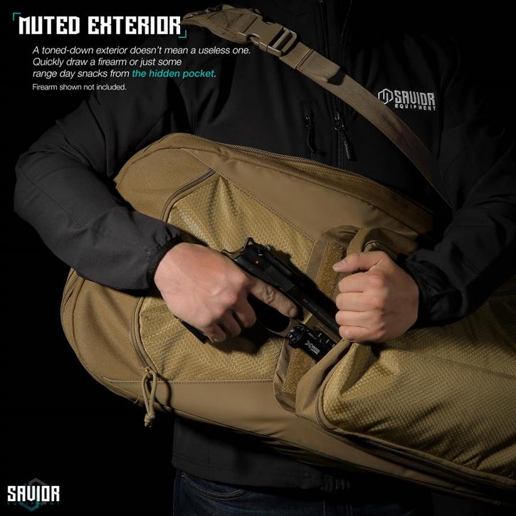 SAVIOR SPECIALIST COVERT Tekli Tüfek Çantası 38" (Toprak)