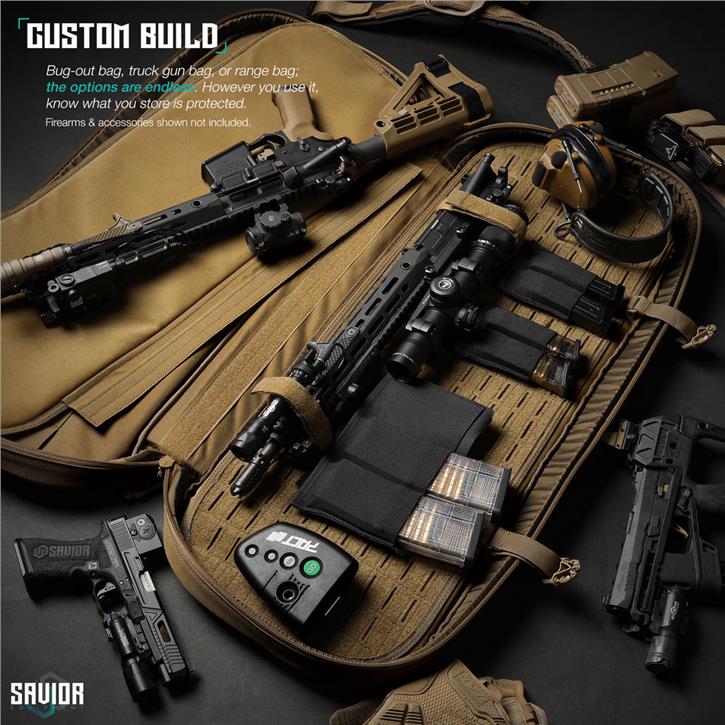 SAVIOR SPECIALIST COVERT Tekli Tüfek Çantası 34" (Toprak)