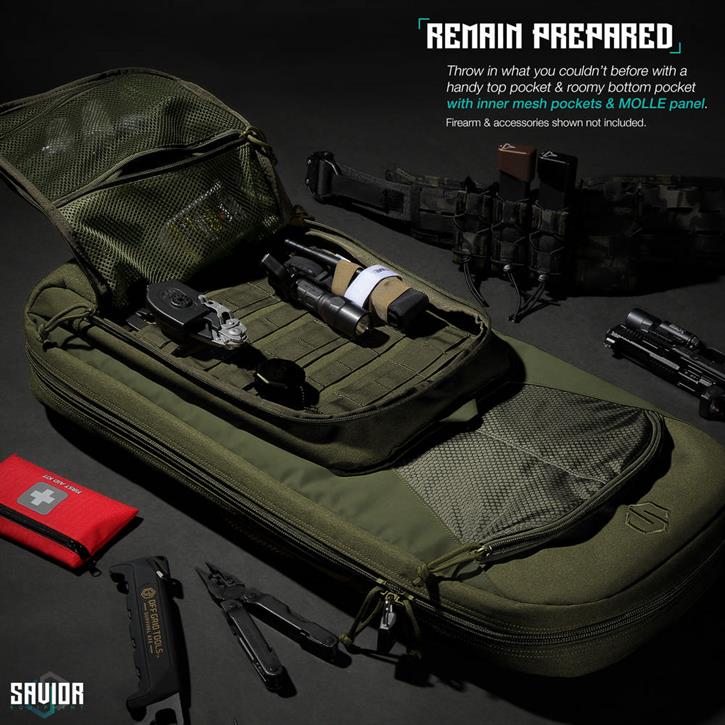 SAVIOR SPECIALIST COVERT Tekli Tüfek Çantası 38" (K.Yeşil)