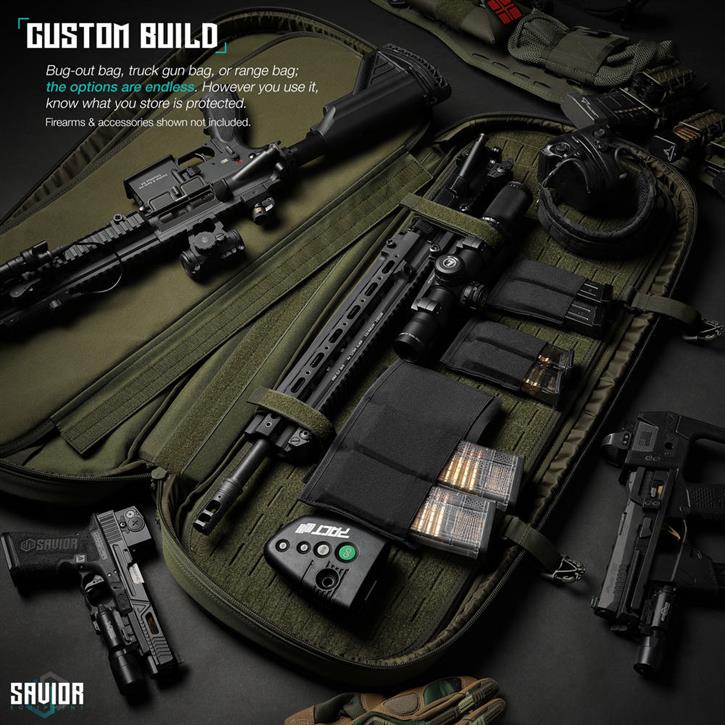 SAVIOR SPECIALIST COVERT Tekli Tüfek Çantası 38" (K.Yeşil)