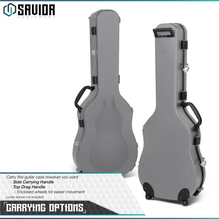SAVIOR ULTIMATE GUITAR Tekli Tüfek Çantası (Gri)