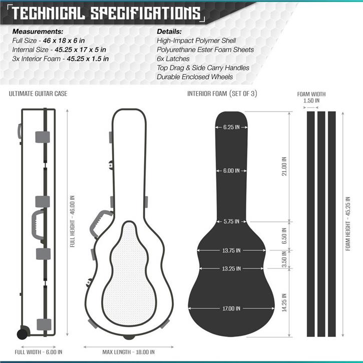 SAVIOR ULTIMATE GUITAR Tekli Tüfek Çantası (Toprak)
