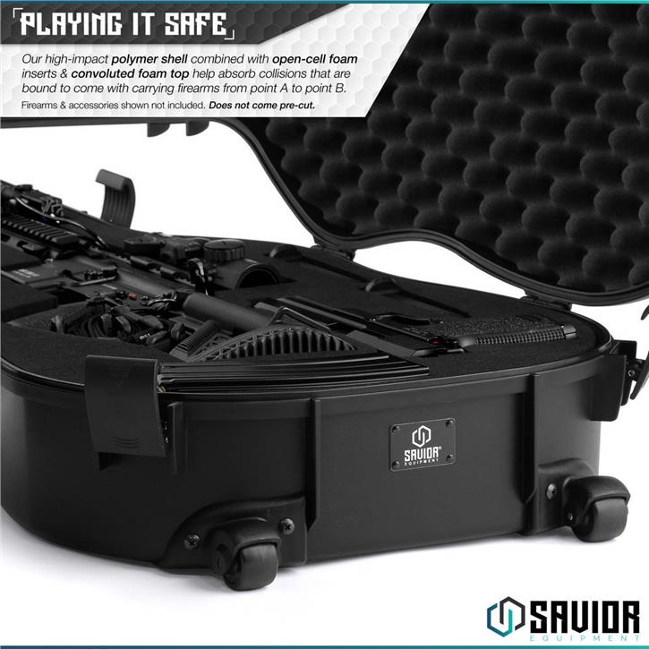 SAVIOR ULTIMATE GUITAR Tekli Tüfek Çantası (Siyah)