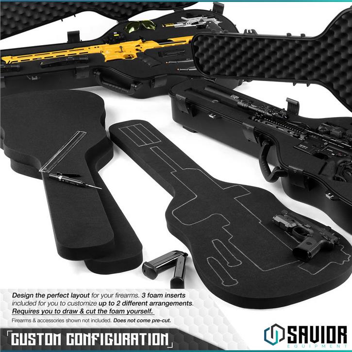 SAVIOR ULTIMATE GUITAR Tekli Tüfek Çantası (Siyah)